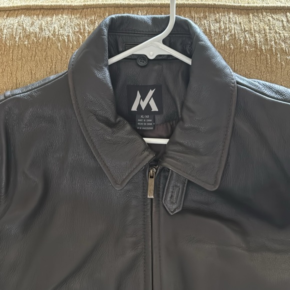 Bombers leather coat/jacket - Picture 7 of 10